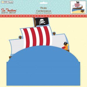 SO FESTIVE PIRATE POP UP CENTERPIECE PARTY DECOR NEW